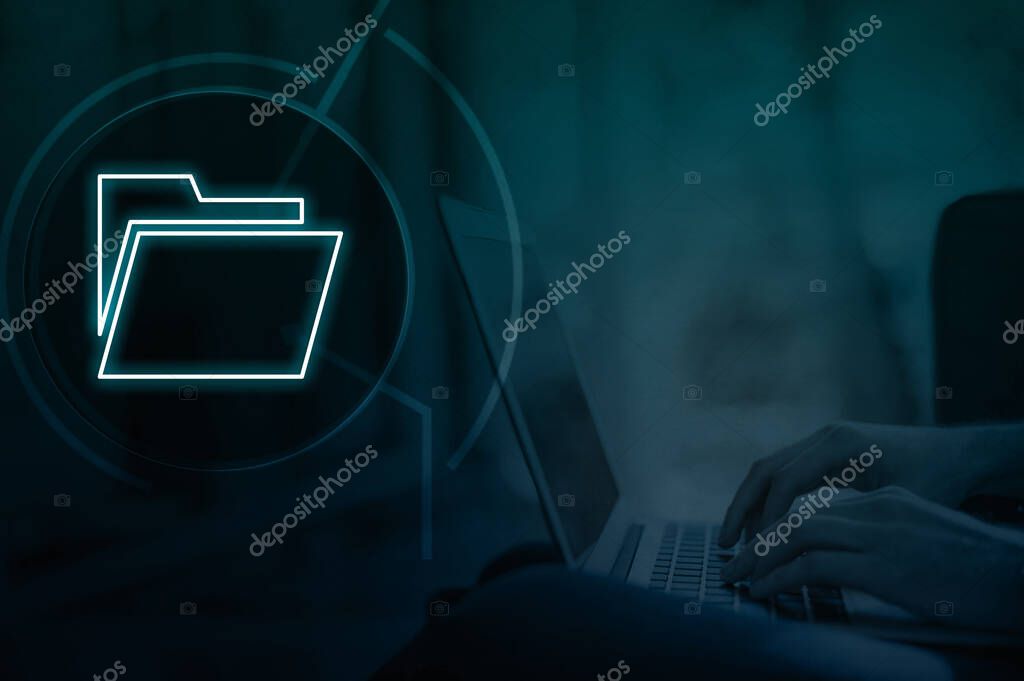 Monitor mit Windows-Installationsbildschirm